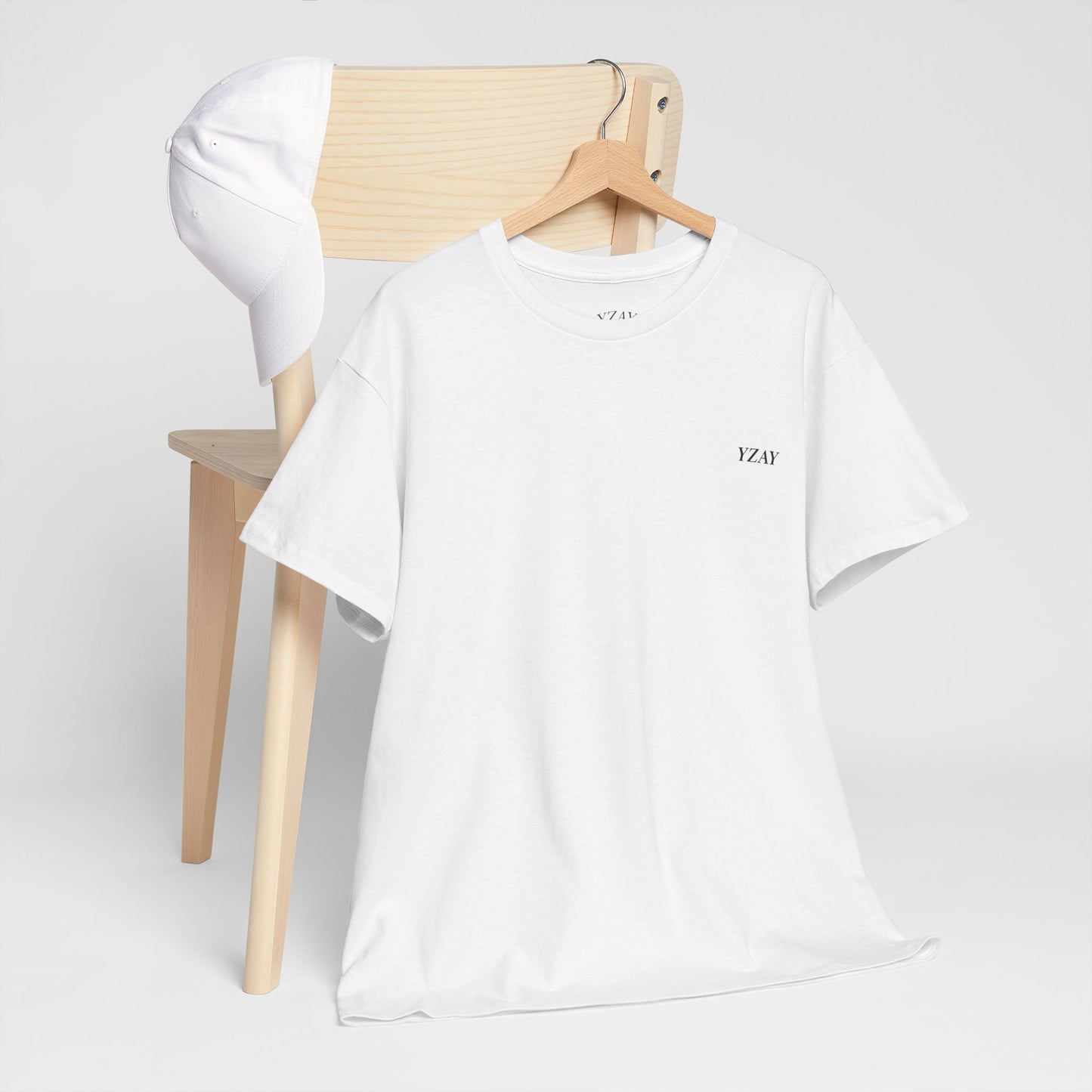 YZAY White T-shirt