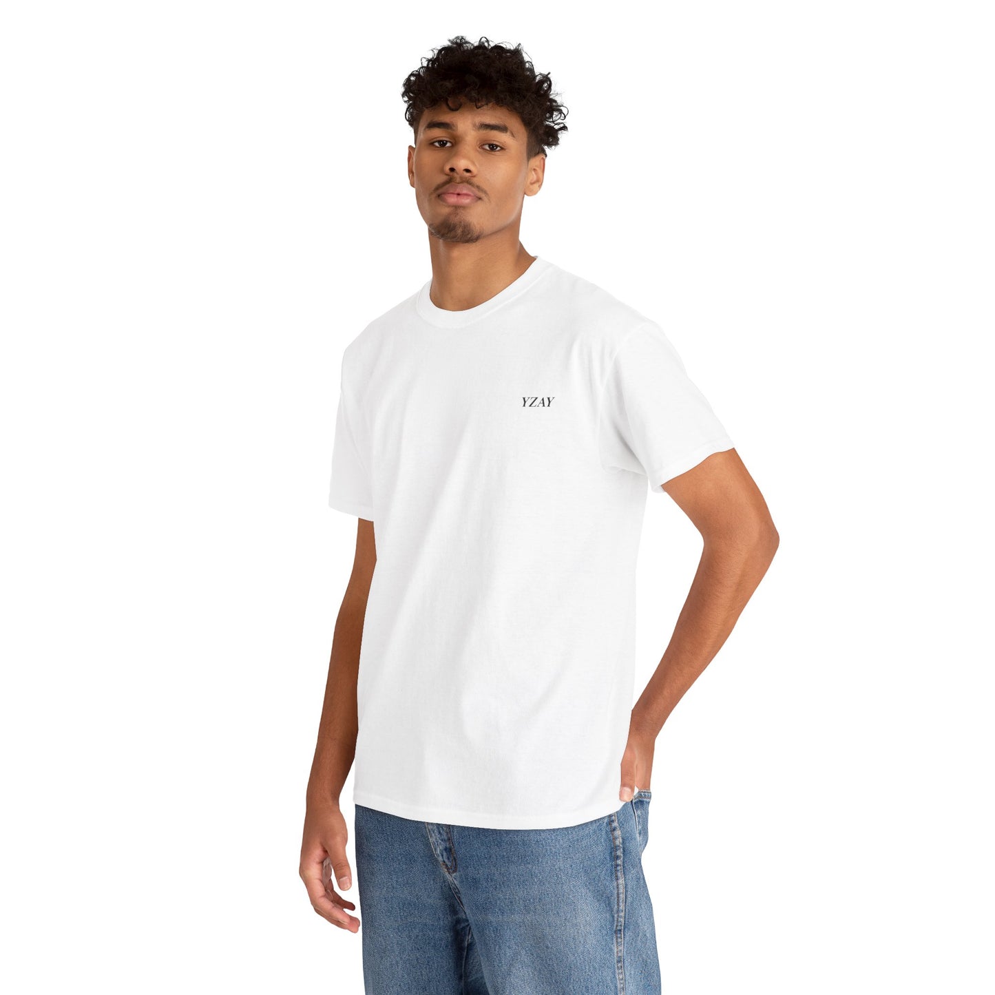 YZAY White T-shirt